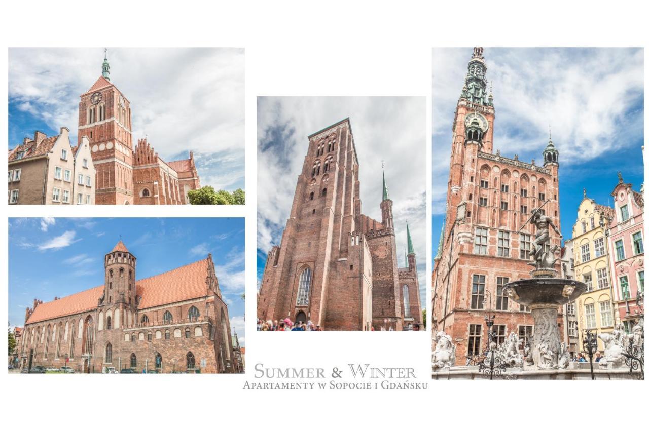 Family Luxury Nature Apartment, 1-6, 2 Sypialnie I Salon, 100M Bazylika Gdansk Exterior photo